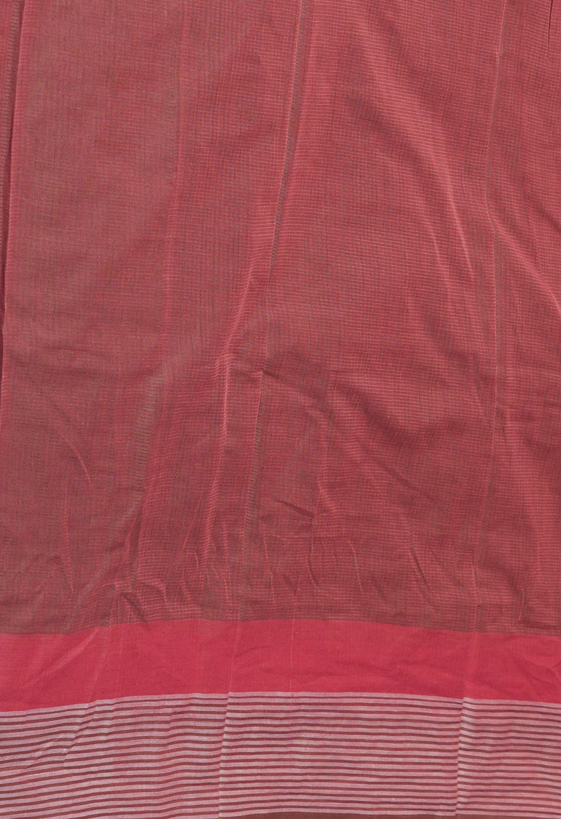 Mehandi Green Pure  Mangalgiri Cotton Saree-UNM74841