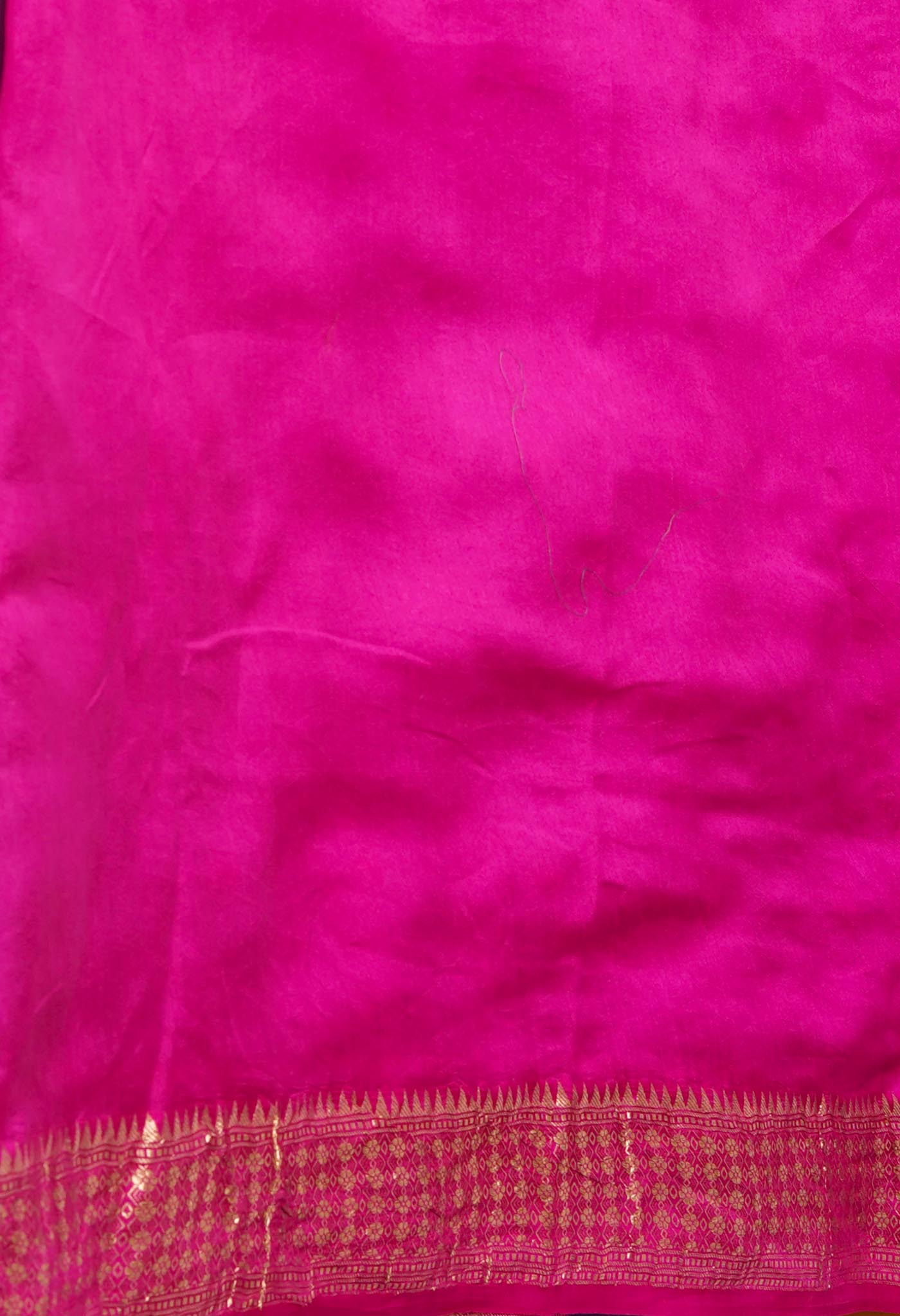 Violet Pure  Dyed Banarasi Chiniya Silk Saree-UNM75004