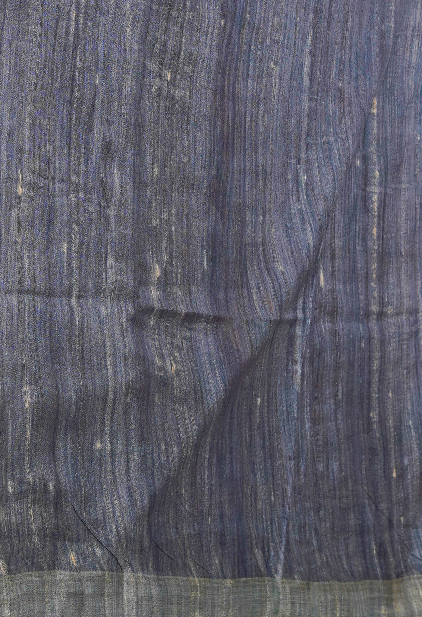 Brown Pure Handloom Printed Vidarbha Tussar Silk Saree