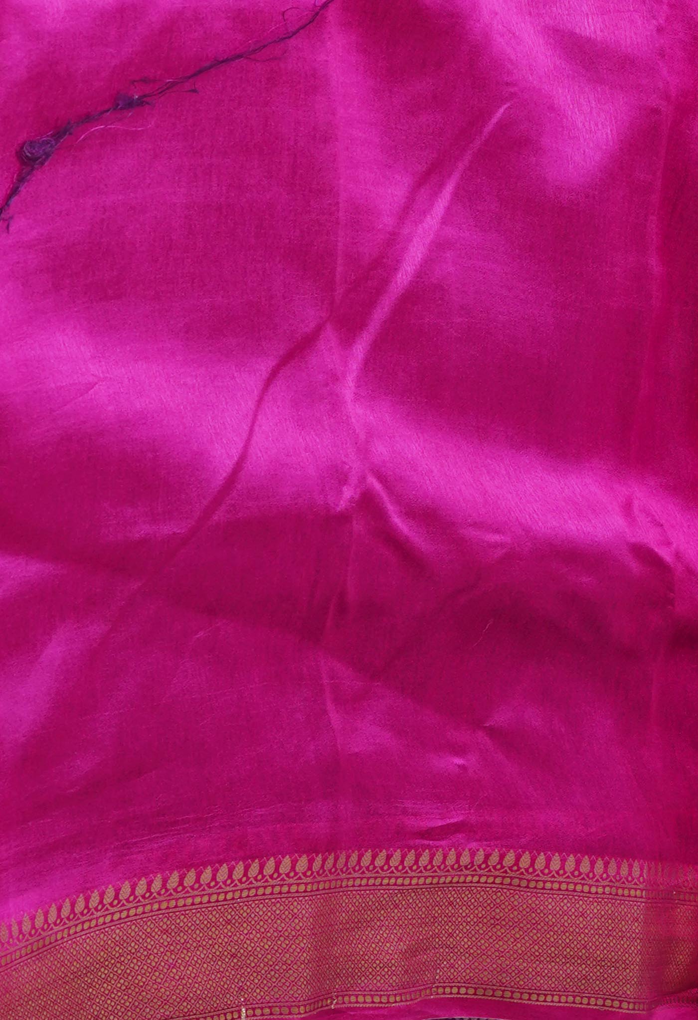 Purple Pure Dyed Banarasi Chiniya Silk Saree