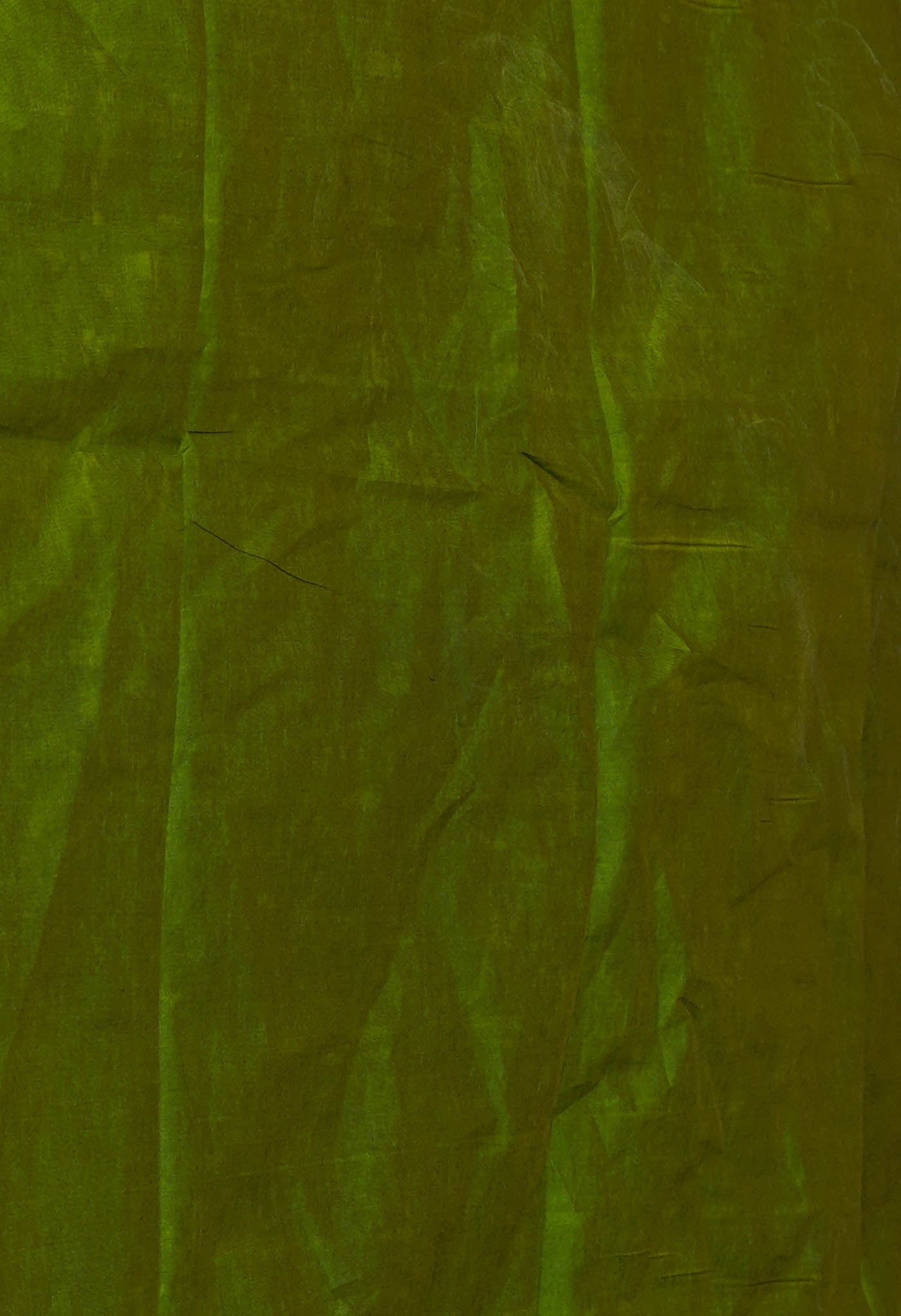 Green Pure  Block Printed Soft Cotton Saree