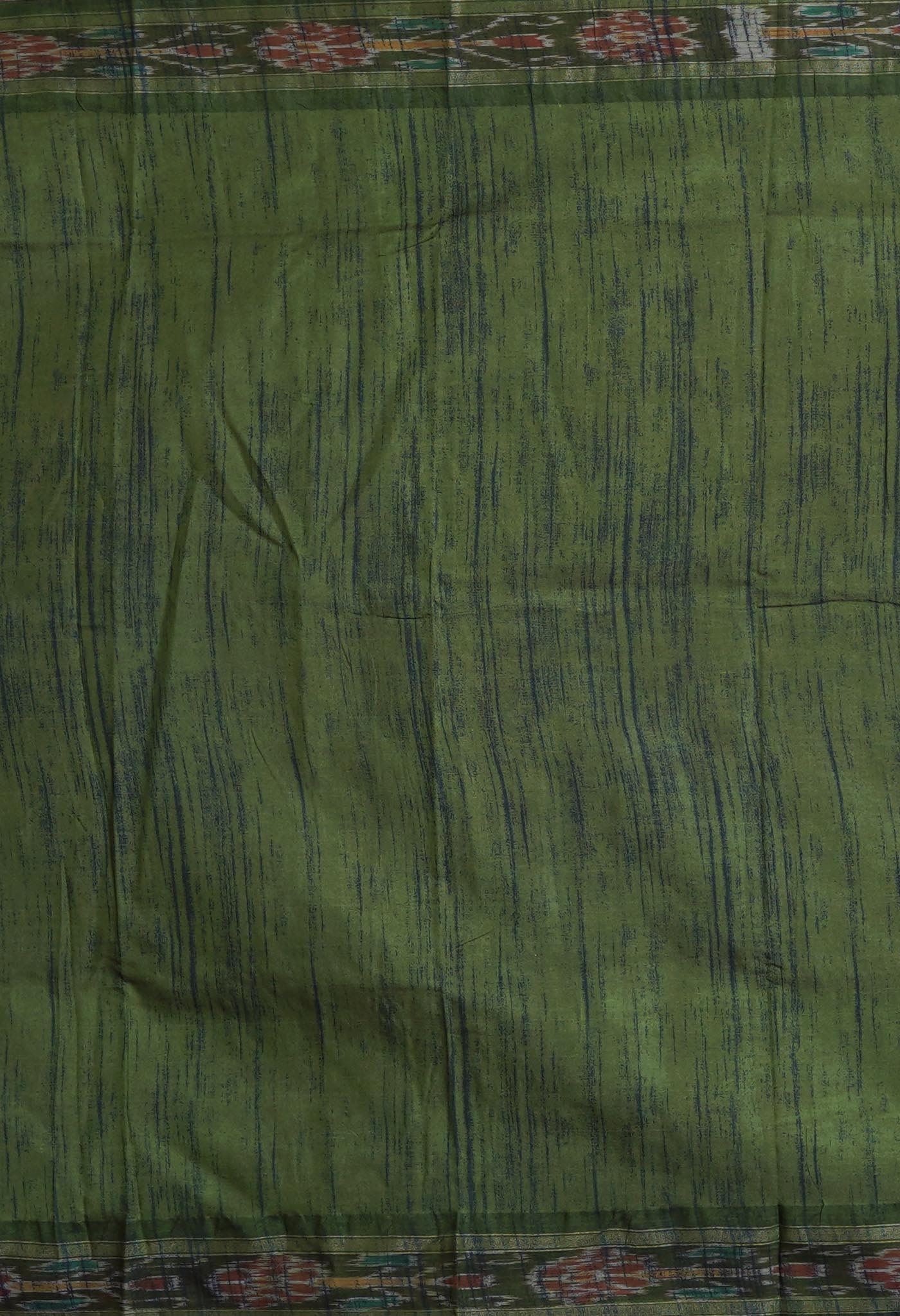 Pink Kalamkari Printed On Pure Handloom Tussar Silk Saree-UNM76057