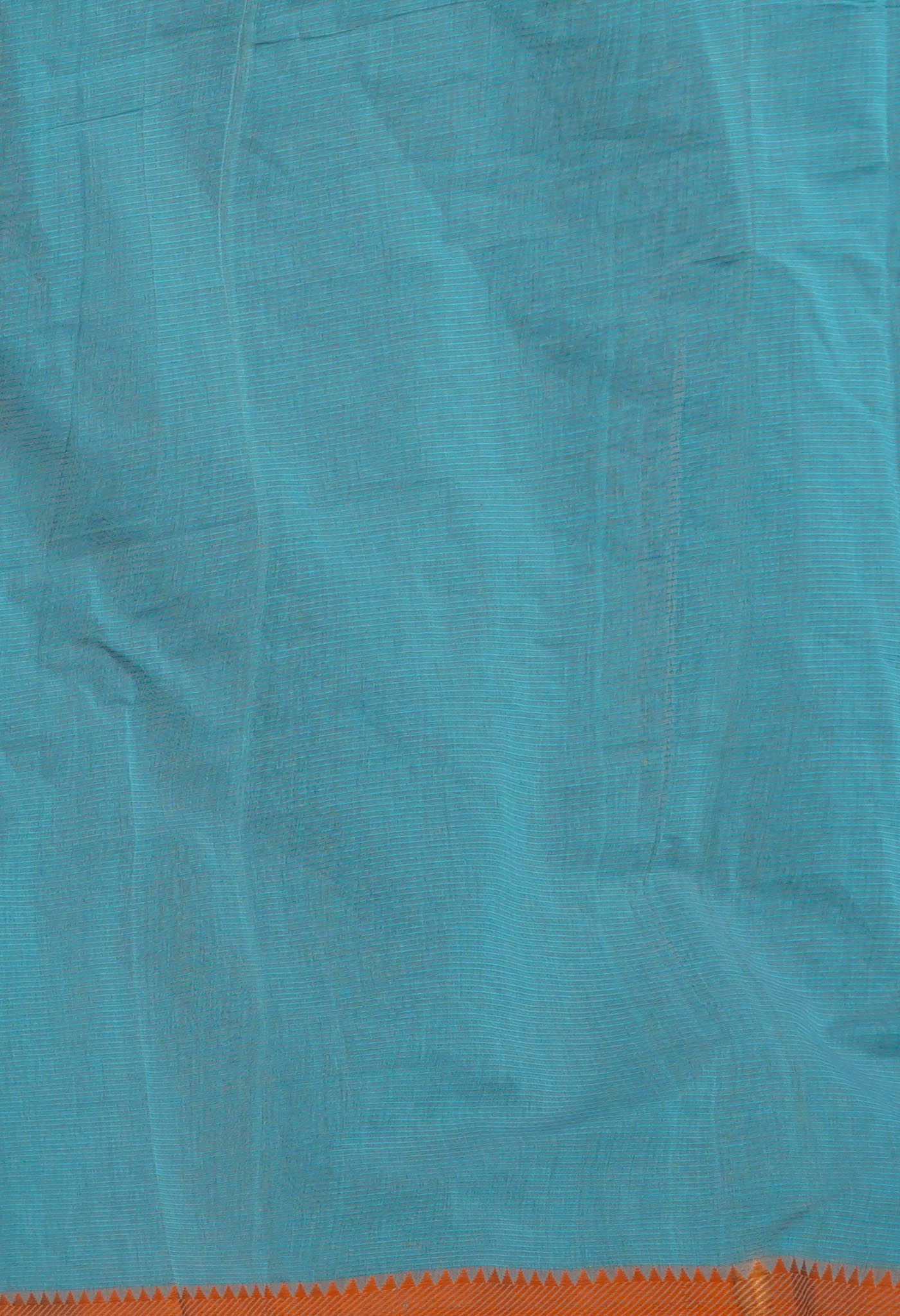 Blue Pure Handloom Mangalagiri Cotton Saree