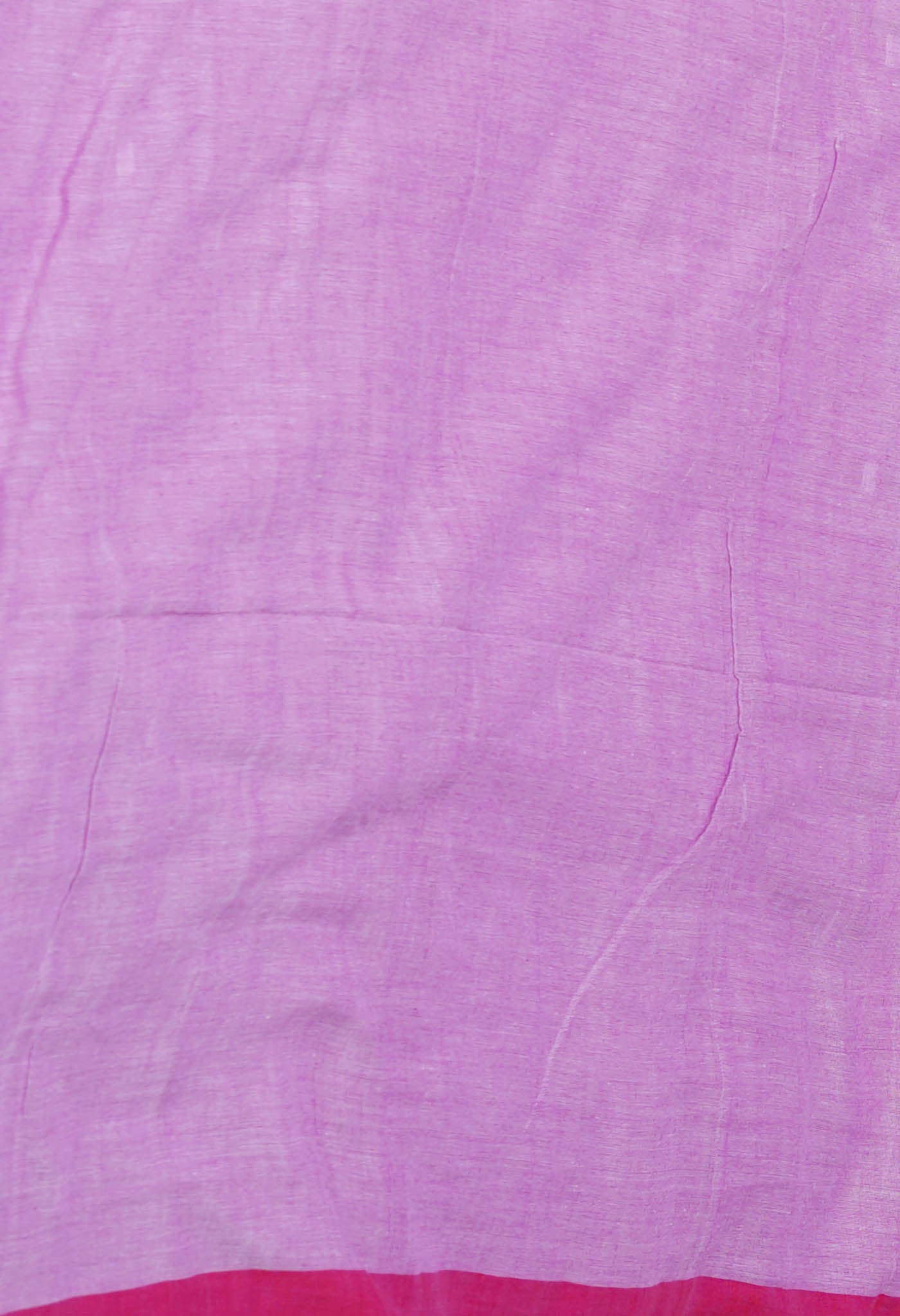 Purple Pure  Superfine Cotton Linen Saree