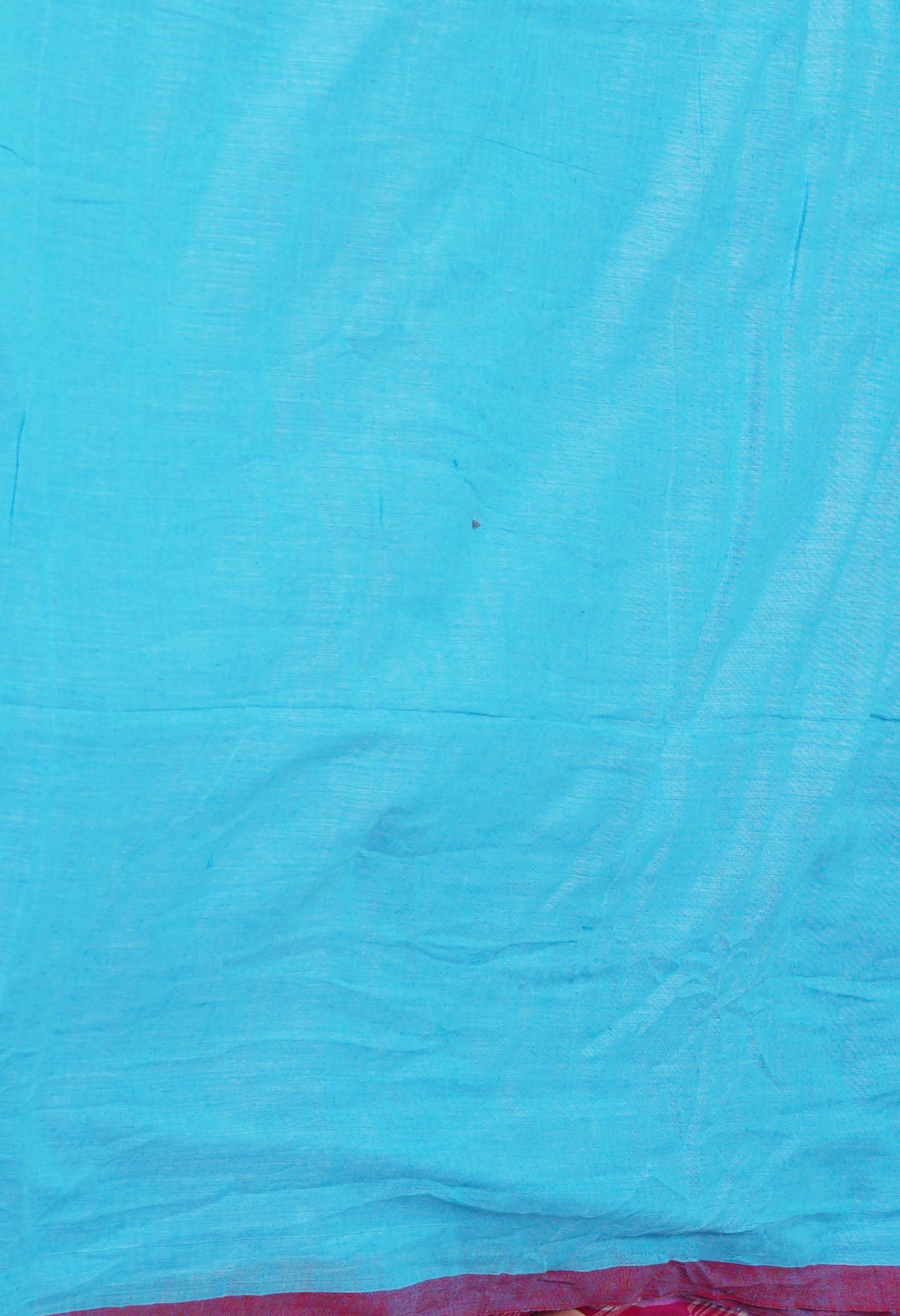 Blue Pure  Superfine Cotton Linen Saree
