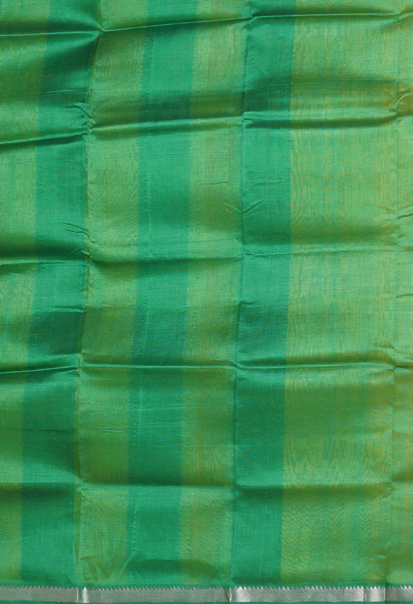 Yellow-Green Pure  Dyed Mangalgiri Soft Silk Saree-UNM80542