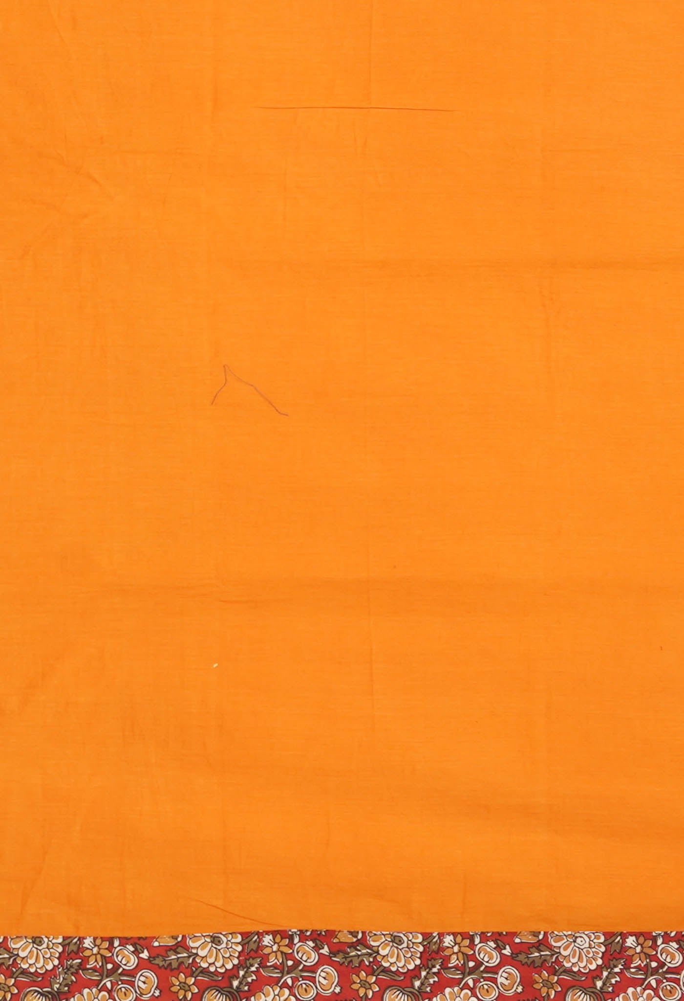 Yellow Pure Applique Work Mulmul Cotton Saree-UNM80766