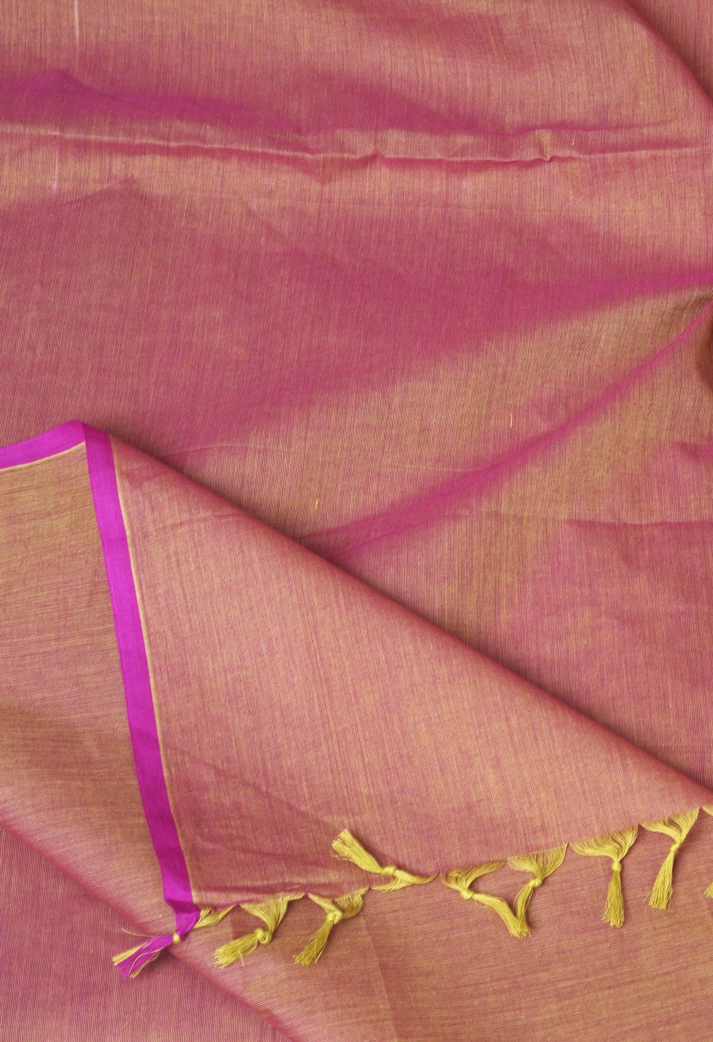 Brown Pure Pavani Handcrafted Kanchi Cotton Saree-UNM82377