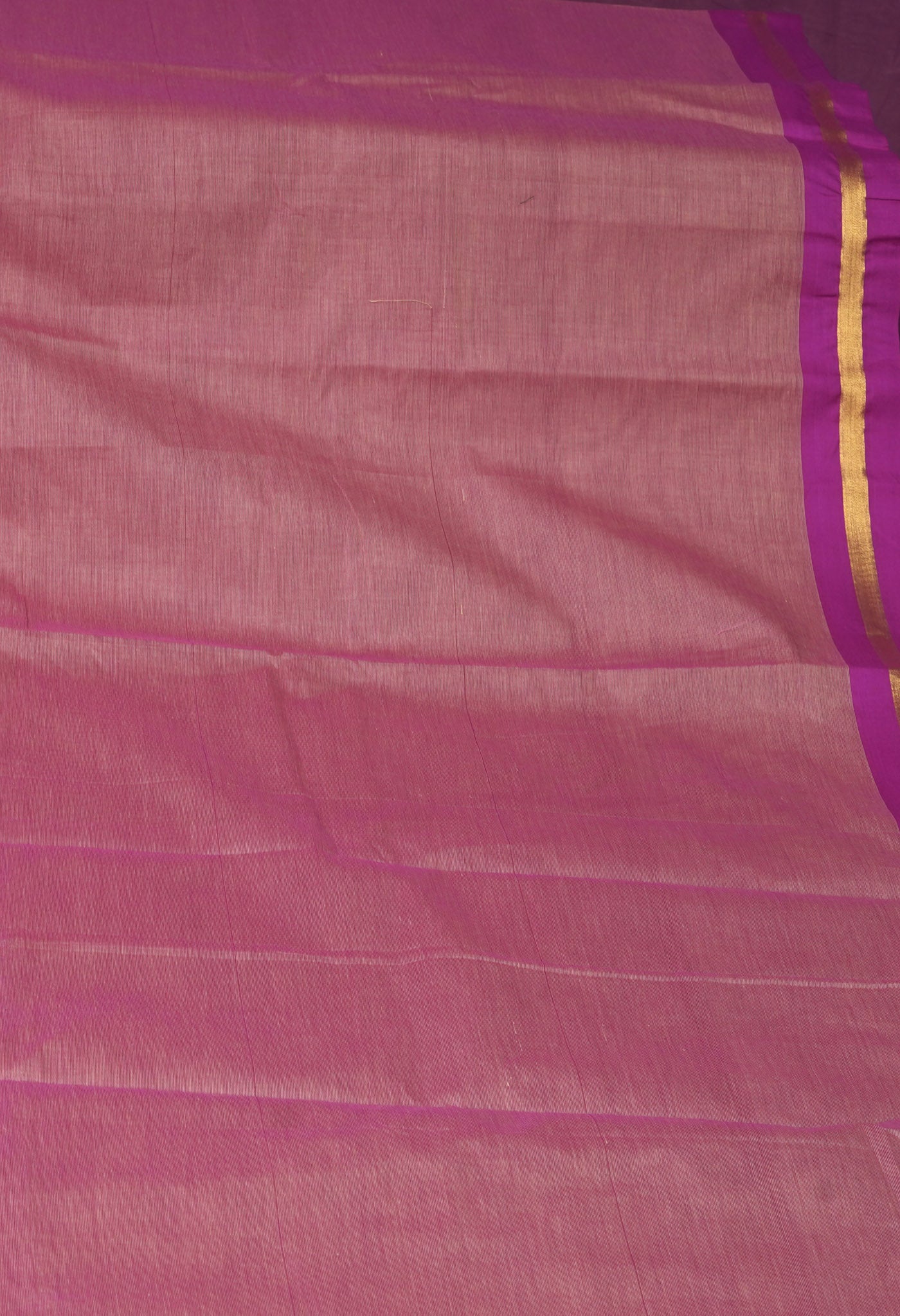 Blush Pink Pure Pavani Handcrafted Kanchi Cotton Saree-UNM82396