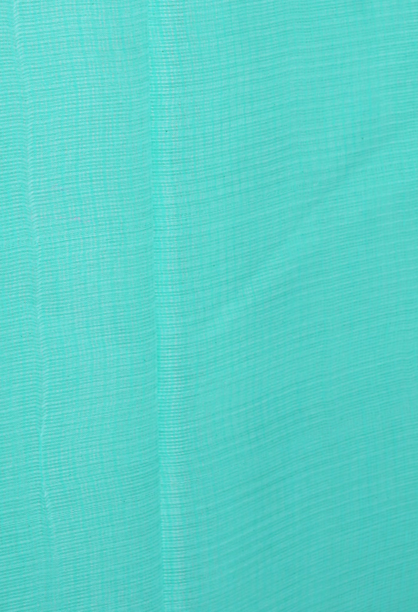 Turquoise Green Pure Emboridery Kota Saree-UNM82534