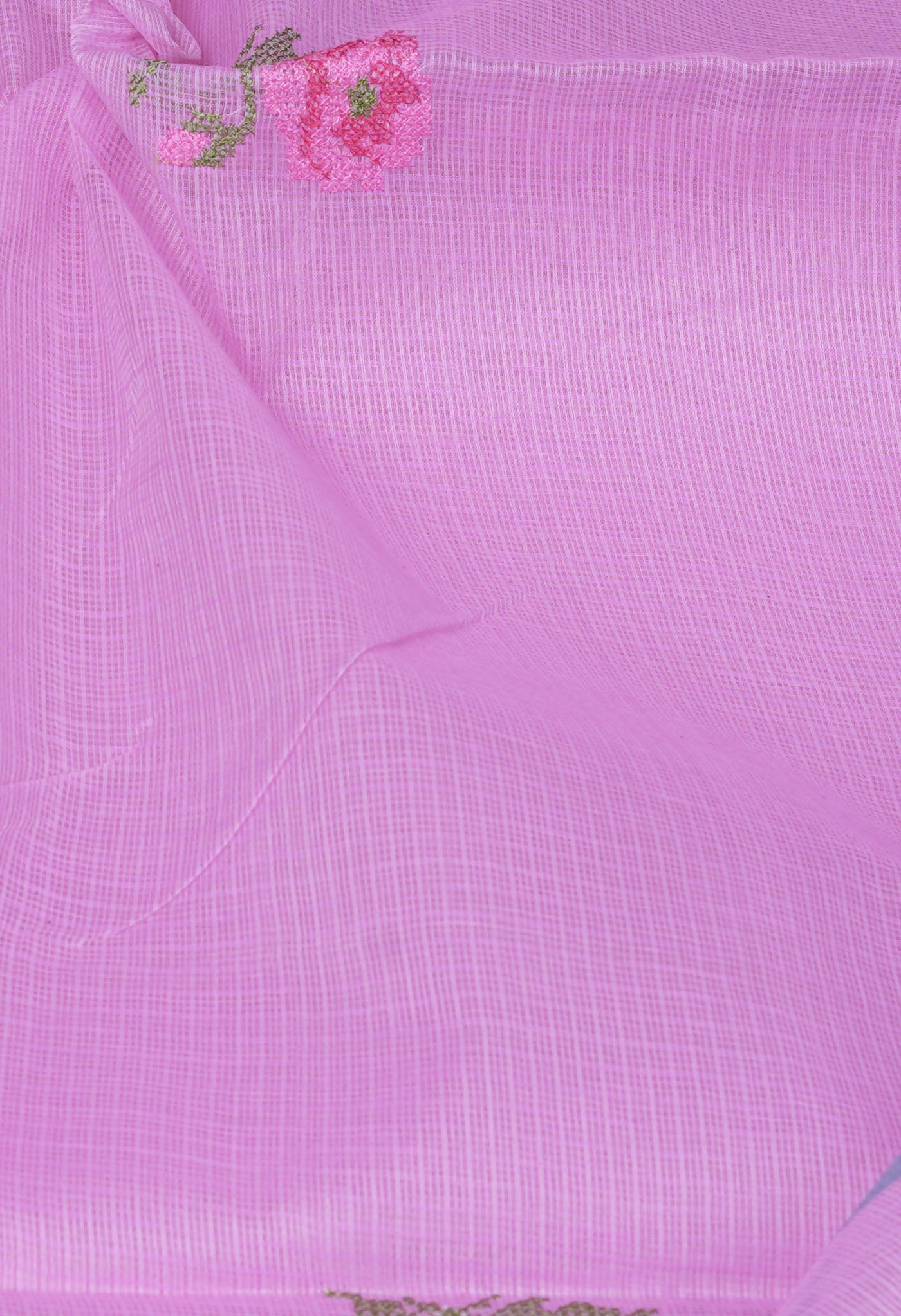 Lavender Pure Emboridery Kota Saree-UNM82551
