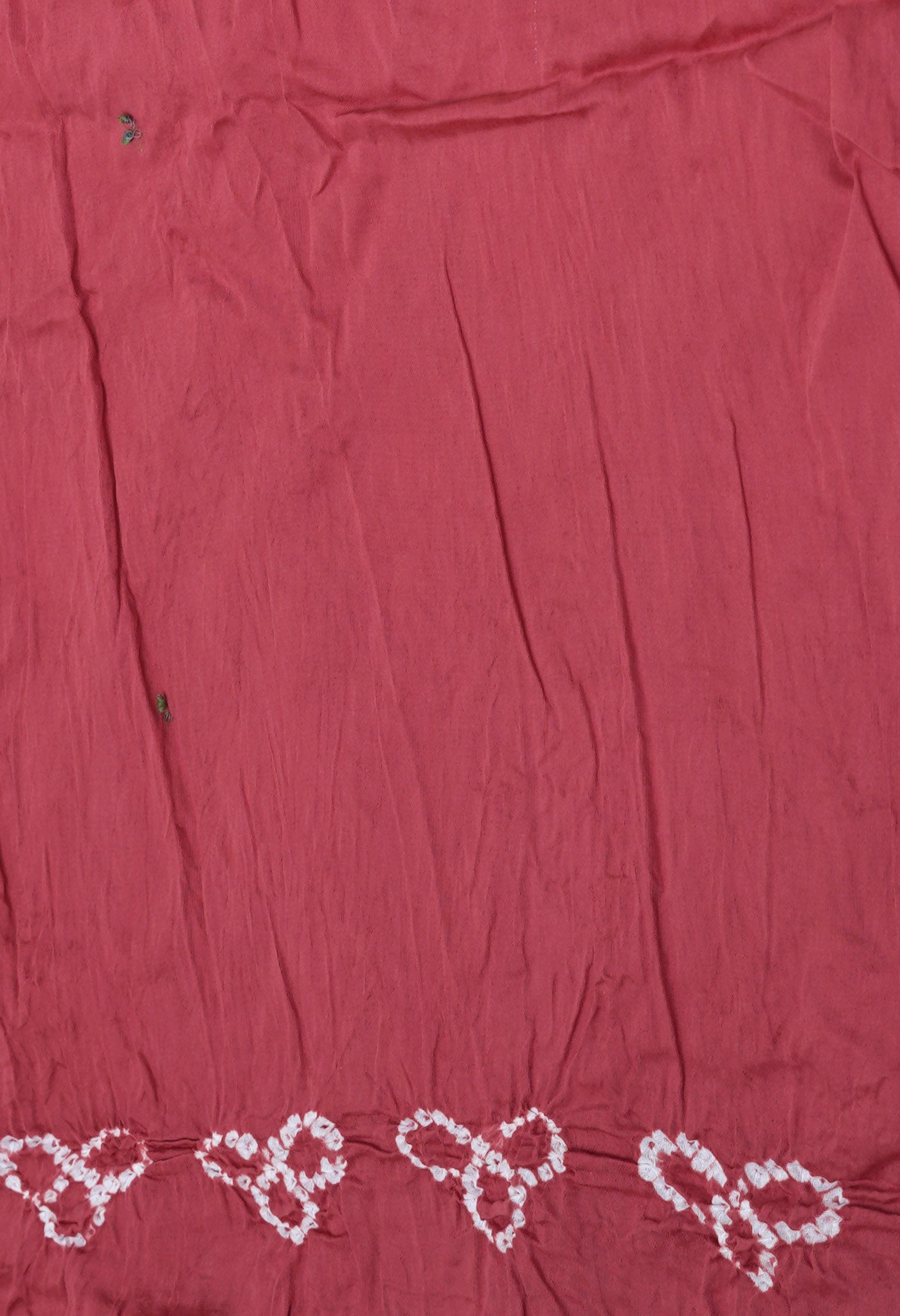 Dark Brown Pure Bandhani Mulmul Cotton Saree-UNM82622
