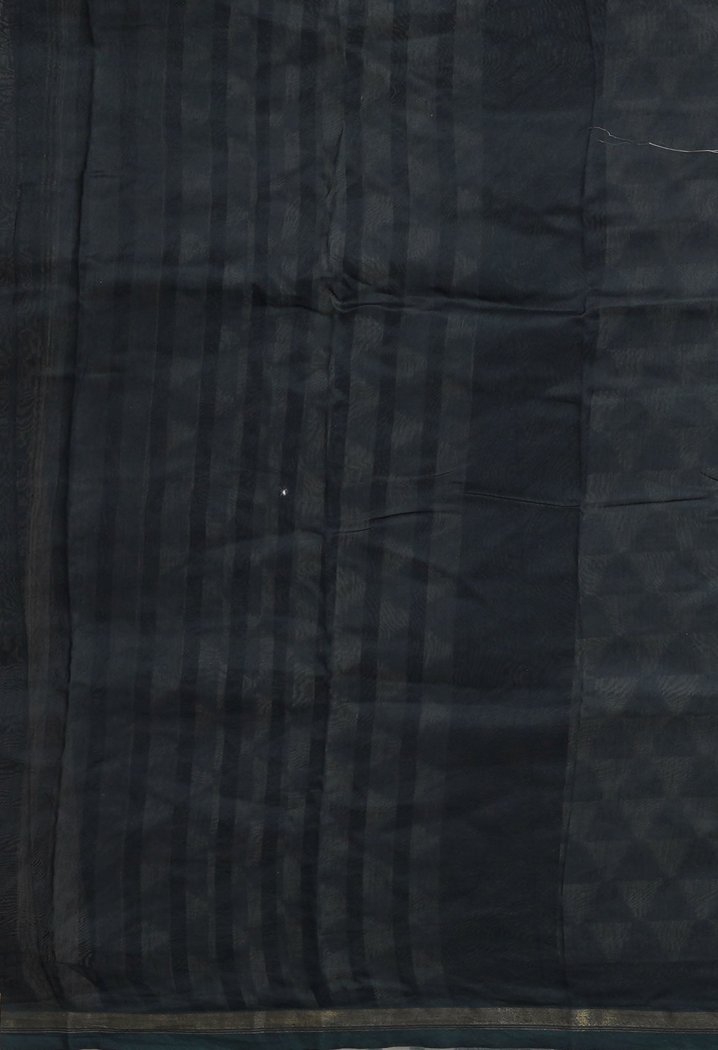 Grey-Black Pure Designer Printed Chanderi Sico Saree-UNM82856