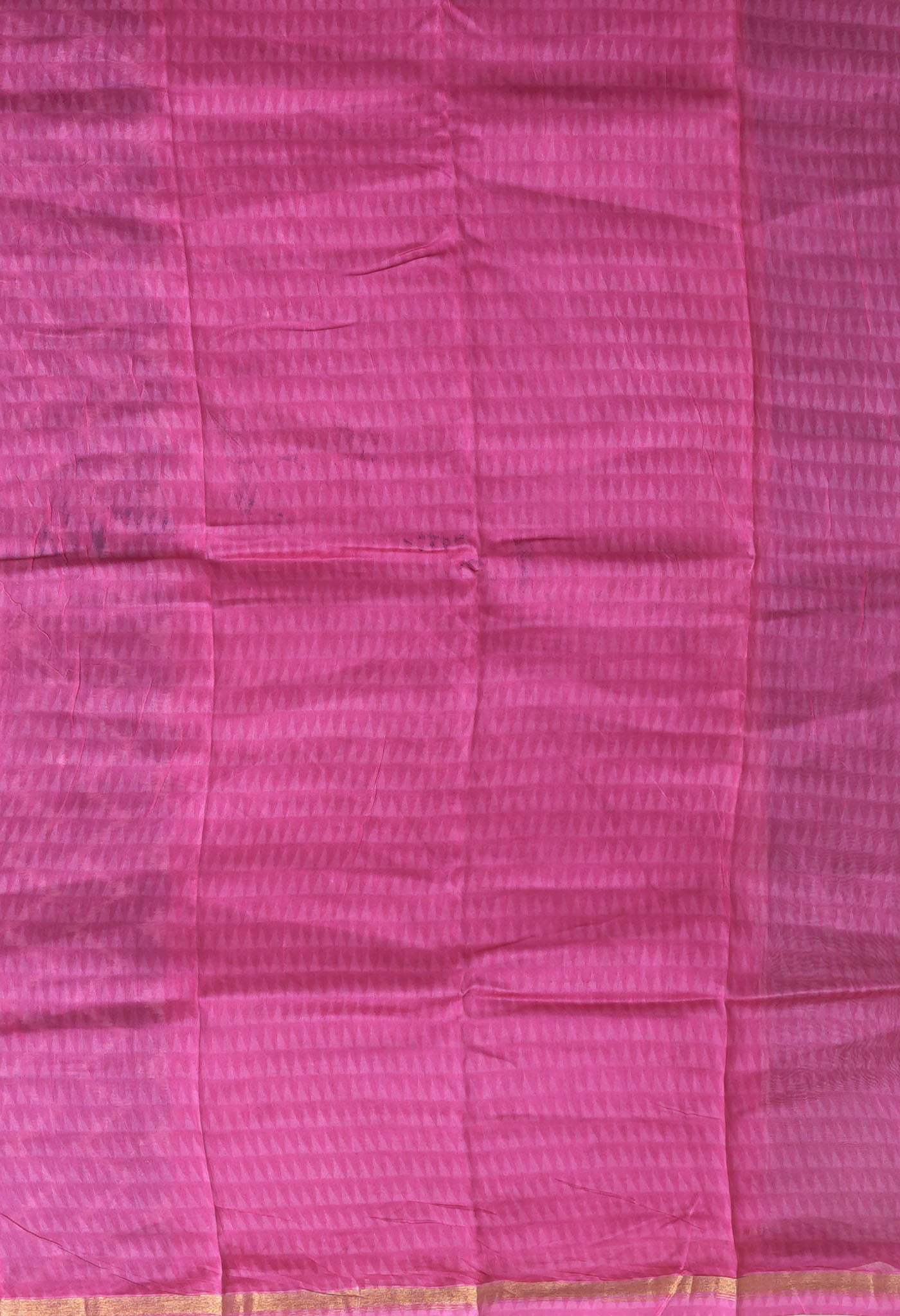 Green-Pink Pure Designer Printed Chanderi Sico Saree-UNM82863