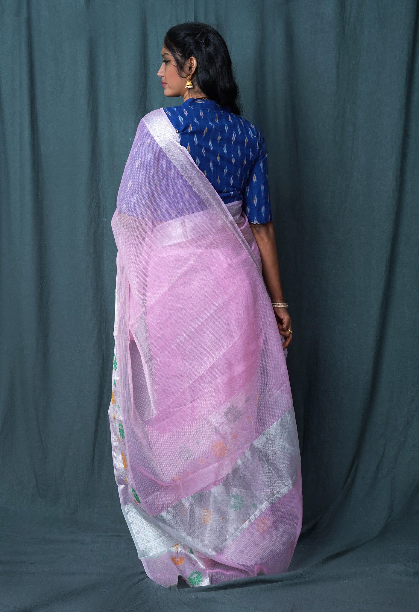 Pink Pure Banarasi Kota Saree-UNM82926