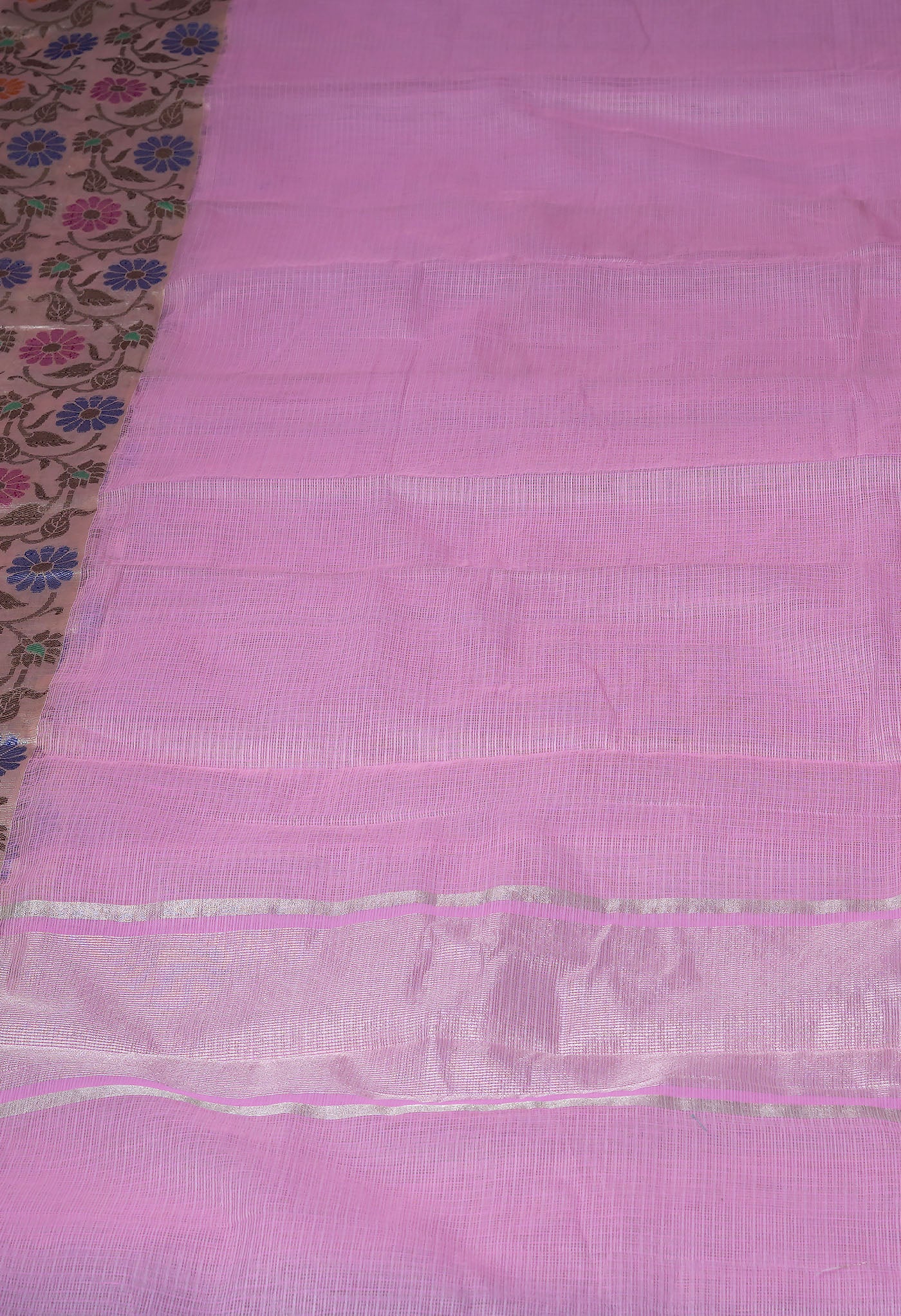 Pink Pure Banarasi Kota Saree-UNM82943