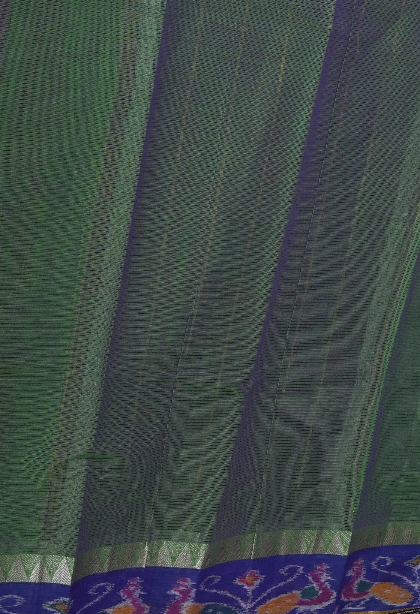 Green Pure Pavani Mangalgiri Cotton Saree-UNM82988