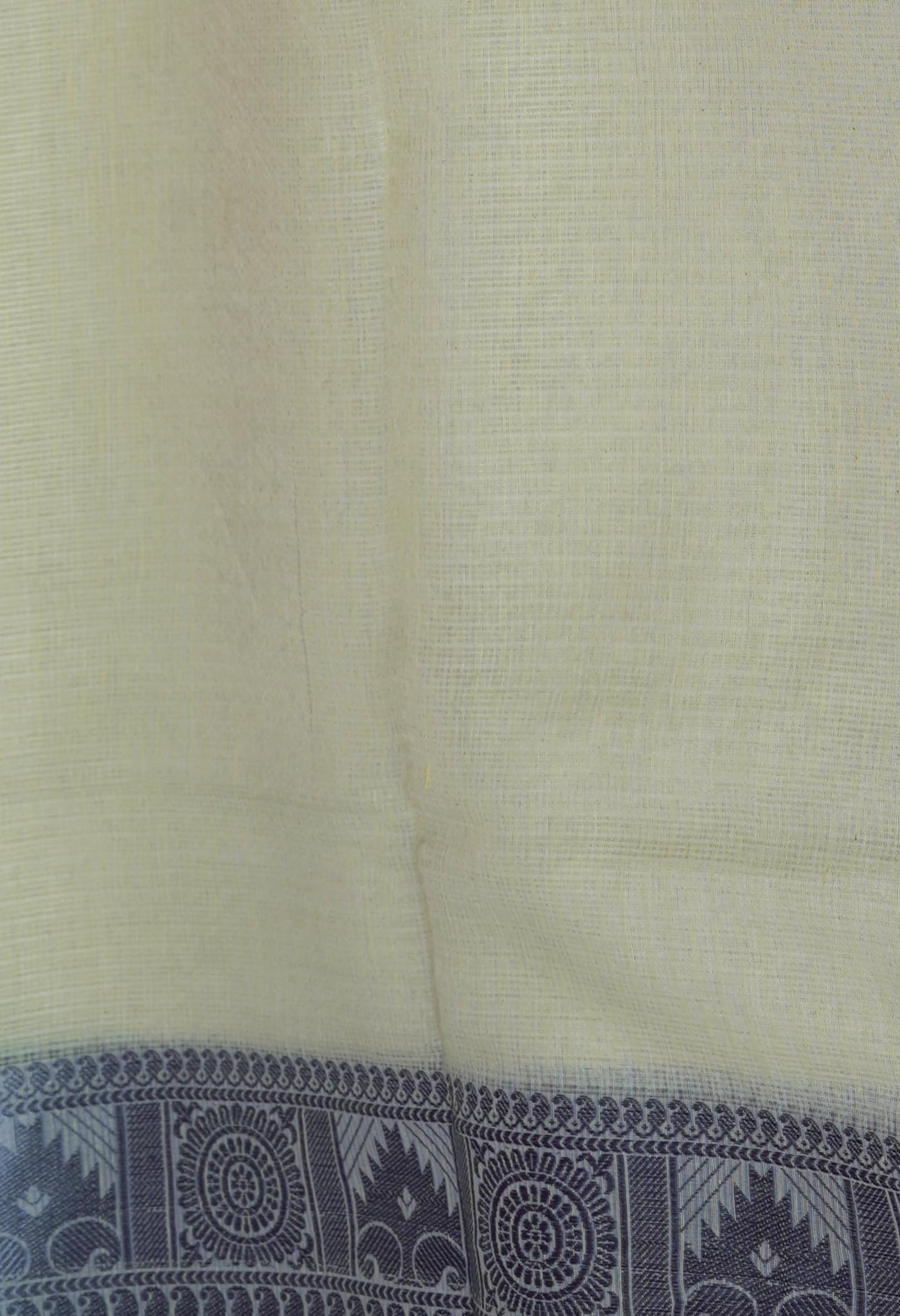 Green Pure Plain Doria Kota Saree-UNM83029