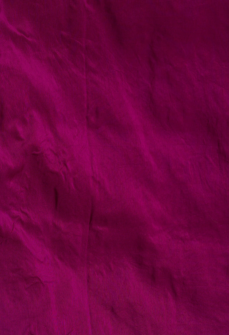Purple  Banarasi Silk Saree-UNM62292