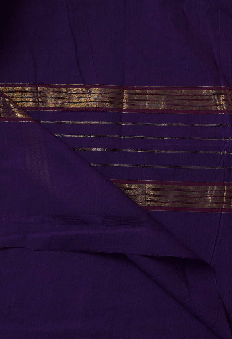 Purple Pure Pavani Venkatagiri Cotton Saree-UNM65692