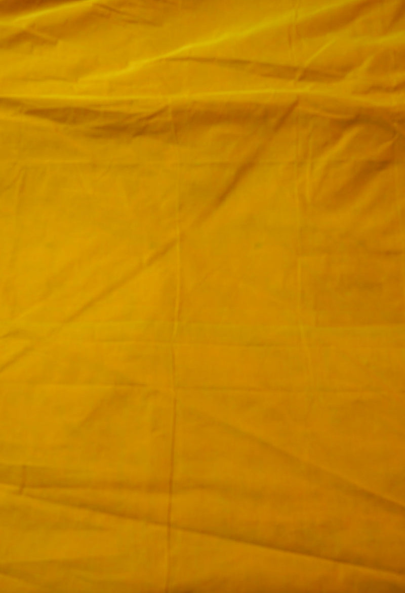 Lemon Yellow Pure Handloom Pavani Chettinad Cotton Saree-UNM65785