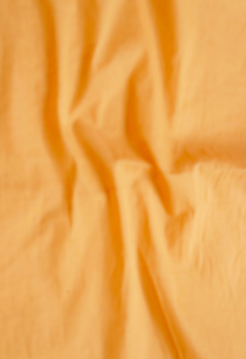 Light Orange Pure Pavani Handcrafted Kanchi Cotton Saree-UNM66028