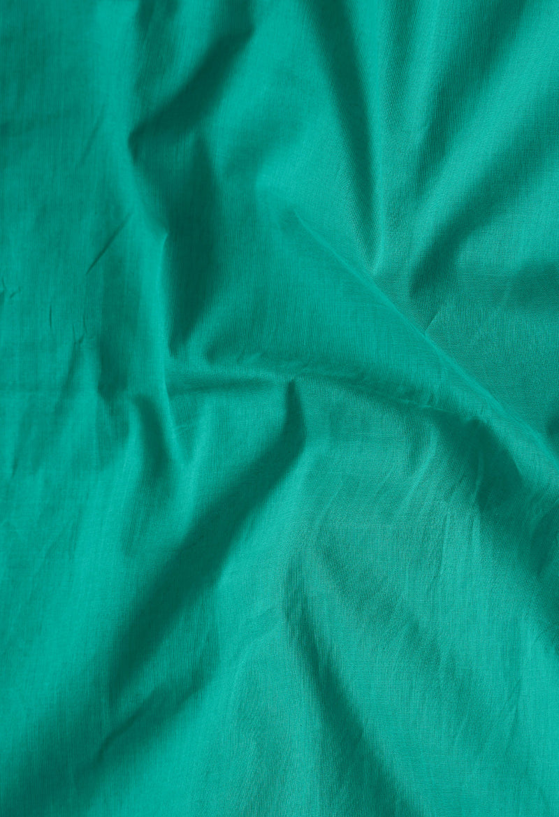 Green Pure Pavani Handcrafted Kanchi Cotton Saree-UNM66029