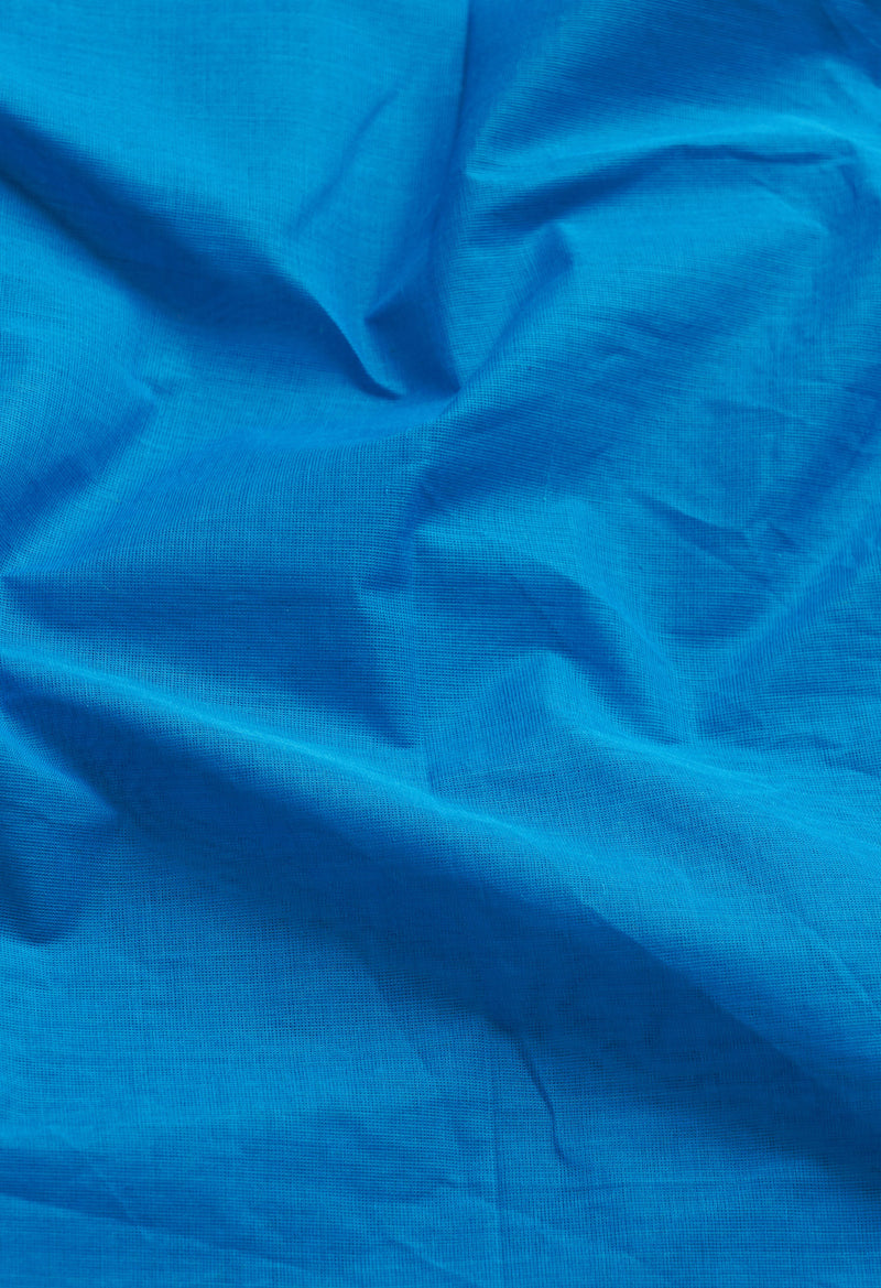 Blue Pure Pavani Handcrafted Kanchi Cotton Saree-UNM66163