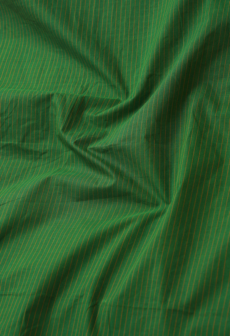 Green Pure Pavani Handcrafted Kanchi Cotton Saree-UNM66171