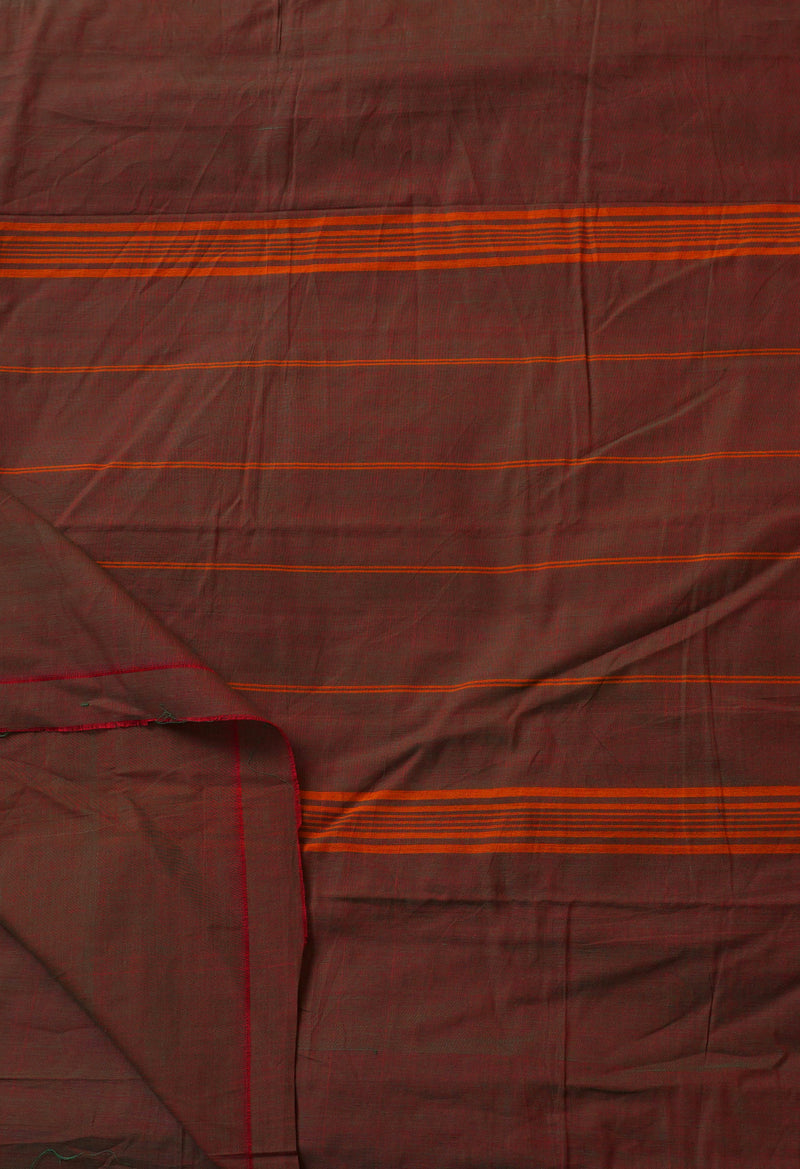 Red Pure Mangalagiri Cotton Saree-UNM66420