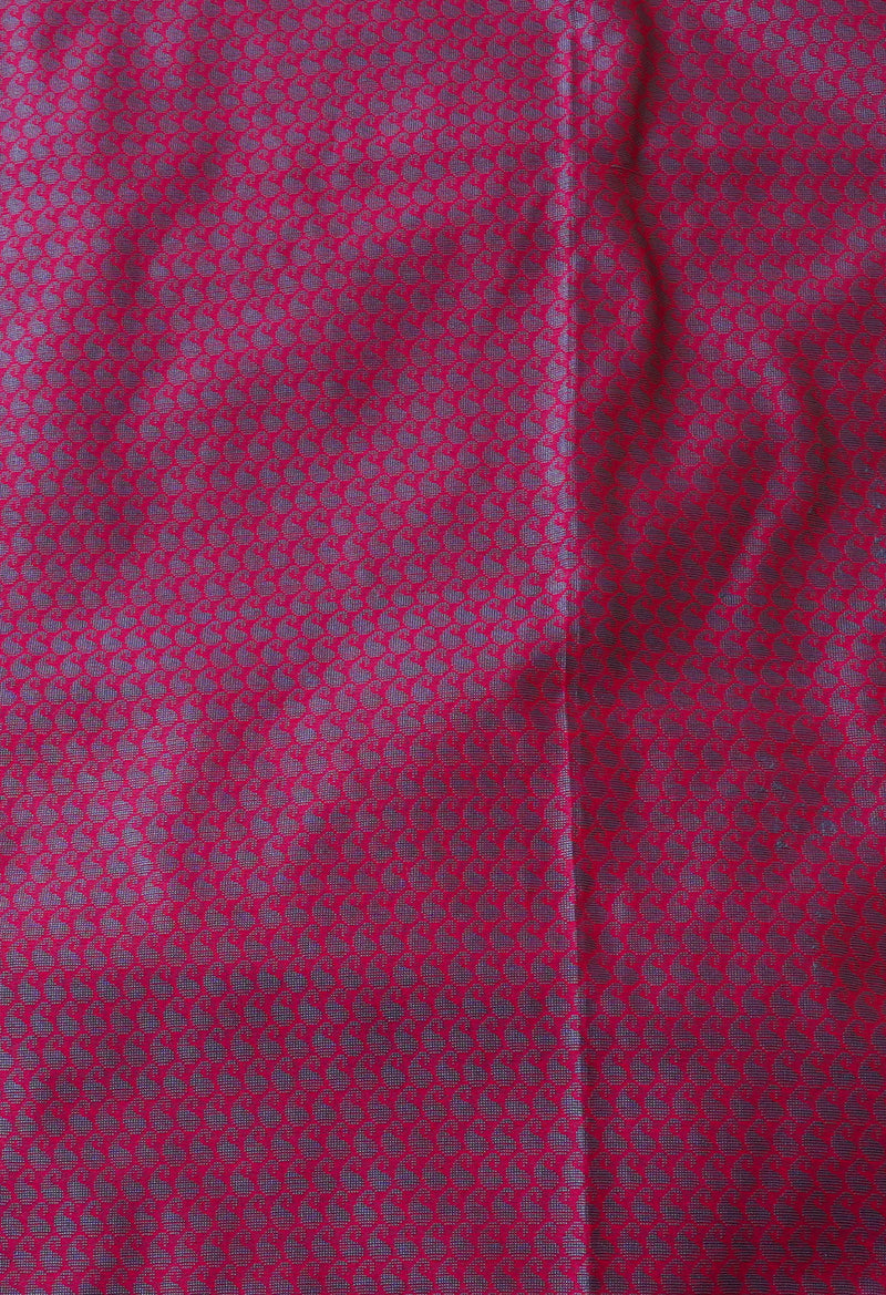 Pink  Chanderi Sico Saree-UNM66448