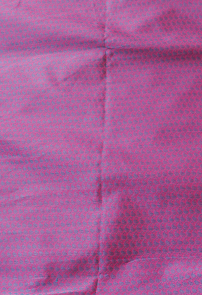 Pink  Chanderi Sico Saree-UNM66450