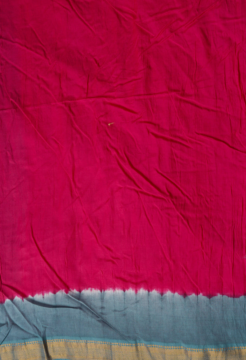 Dark Green  Mangalgiri Soft Silk Saree-UNM69212