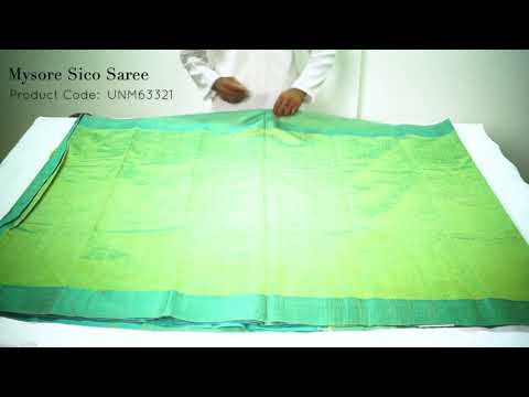Green  Mysore Sico Saree