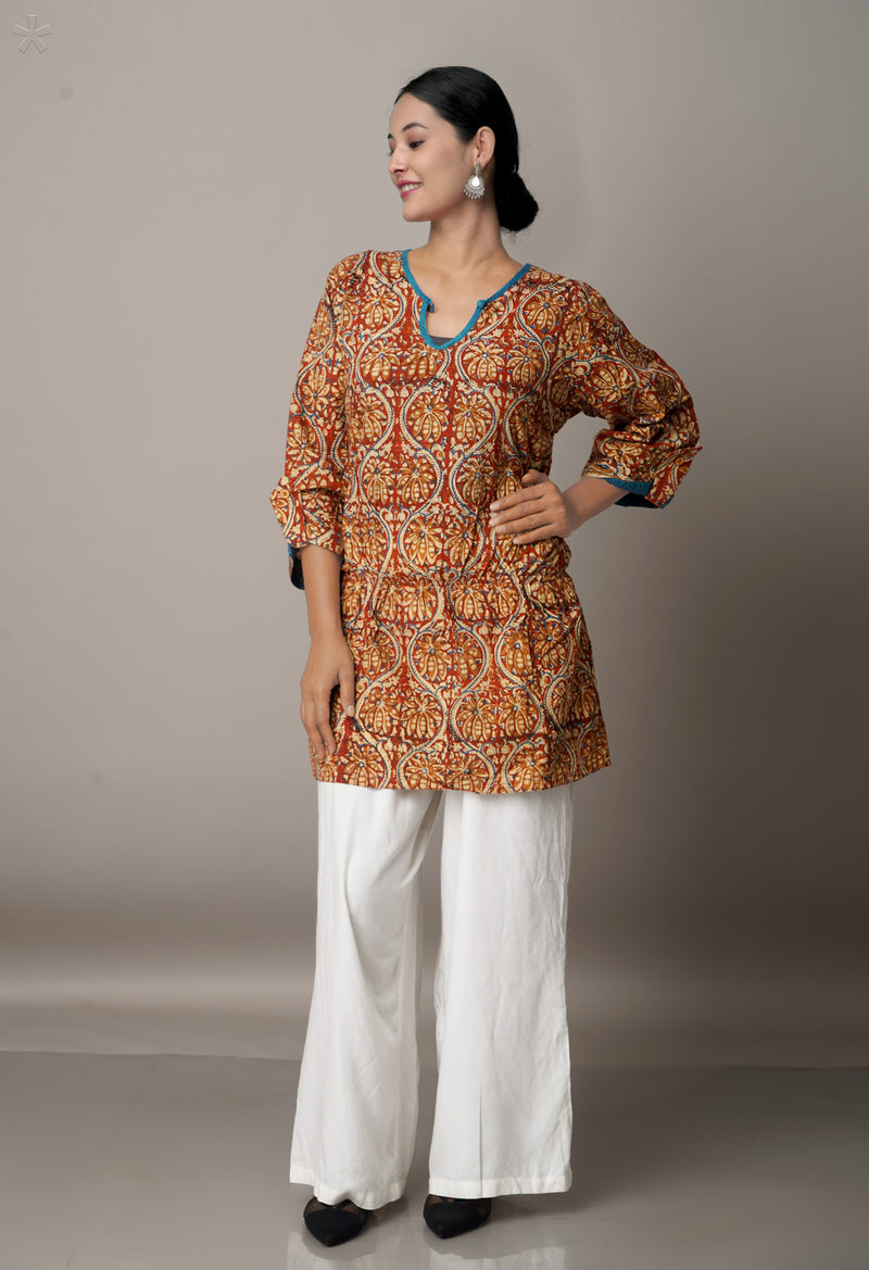 Multi color Kalamkari Cotton-PKK1490