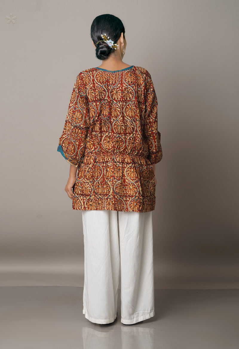 Multi color Kalamkari Cotton-PKK1490