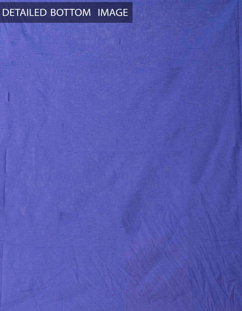Online Shopping for Unstitched Orange-Blue Pure Rajasthani Cotton Salwar Kameez with  from  at Unnatisilks.com, India 