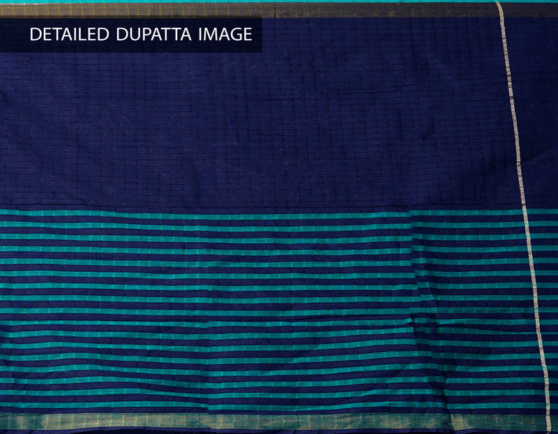 Online Shopping for Unstitched Multicolor-Green Pure Mangalagiri Cotton Salwar Kameez with weaves from  at Unnatisilks.com, India 
