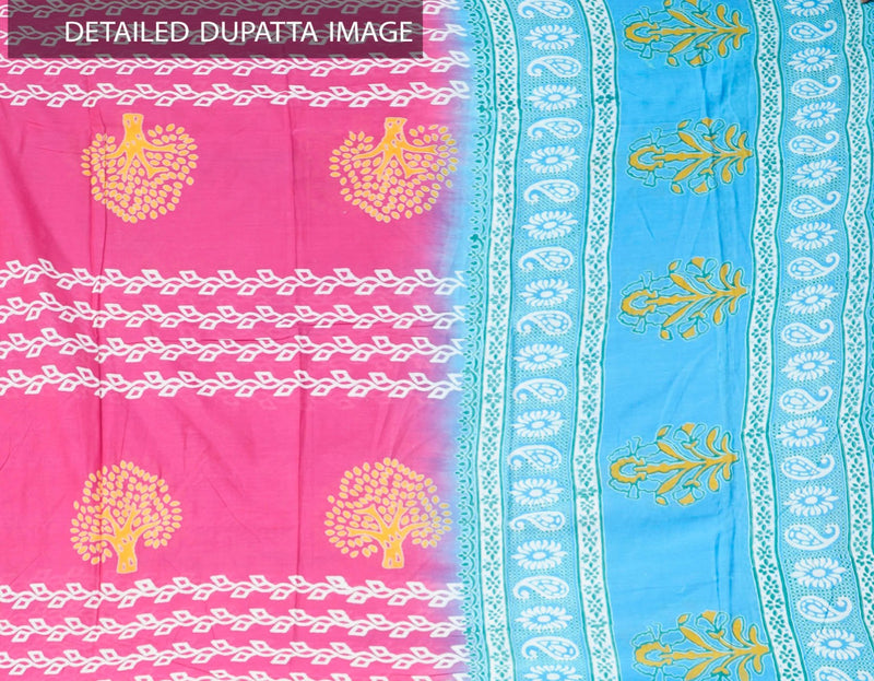 Online Shopping for Unstitched White-Blue Pure Kanchi Cotton Salwar Kameez with  Weaving from Tamilnadu at Unnatisilks.comIndia
