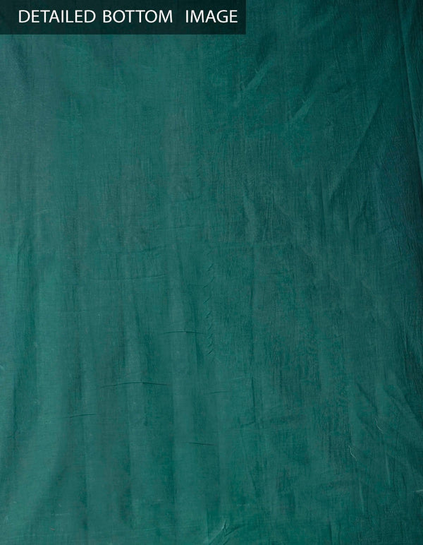 Online Shopping for Unstitched White-Green Pure Kanchi Cotton Salwar Kameez with  Weaving from Tamilnadu at Unnatisilks.comIndia
