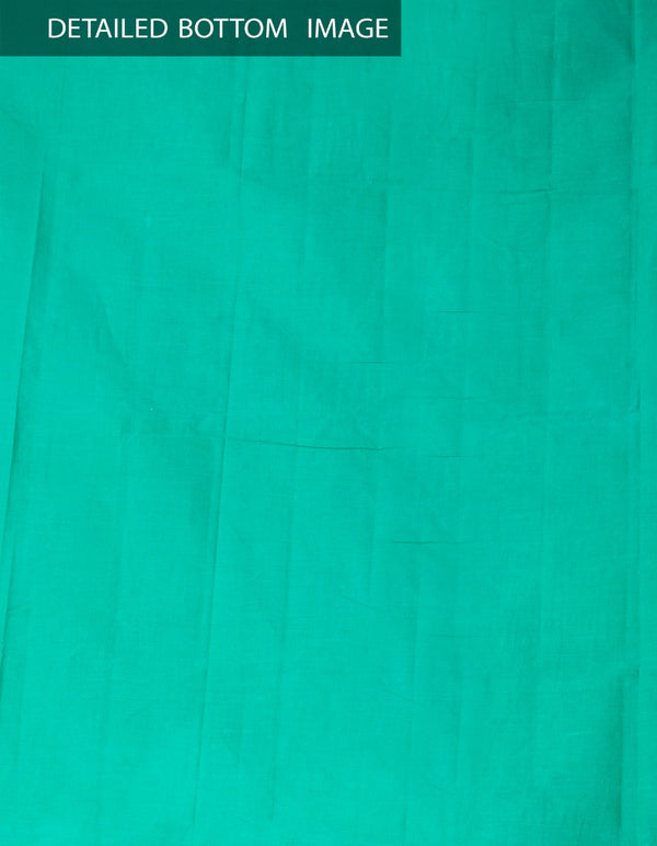 Online Shopping for Unstitched White-Green Pure Kanchi Cotton Salwar Kameez with  Weaving from Tamilnadu at Unnatisilks.comIndia
