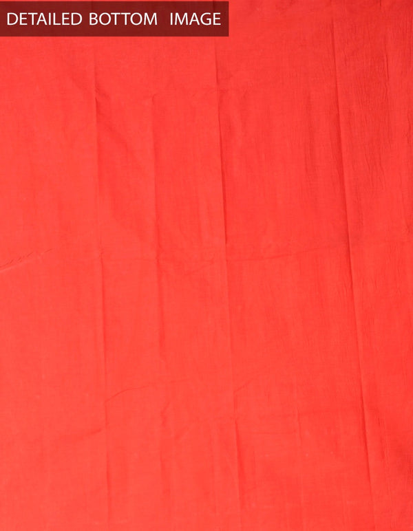 Online Shopping for Unstitched White-Red Pure Kanchi Cotton Salwar Kameez with  Weaving from Tamilnadu at Unnatisilks.comIndia
