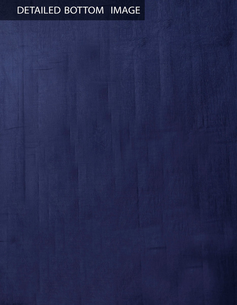 Online Shopping for Unstitched White-Navy Blue Pure Chettinad Cotton Salwar Kameez with Weaving from Tamil nadu at Unnatisilks.comIndia
