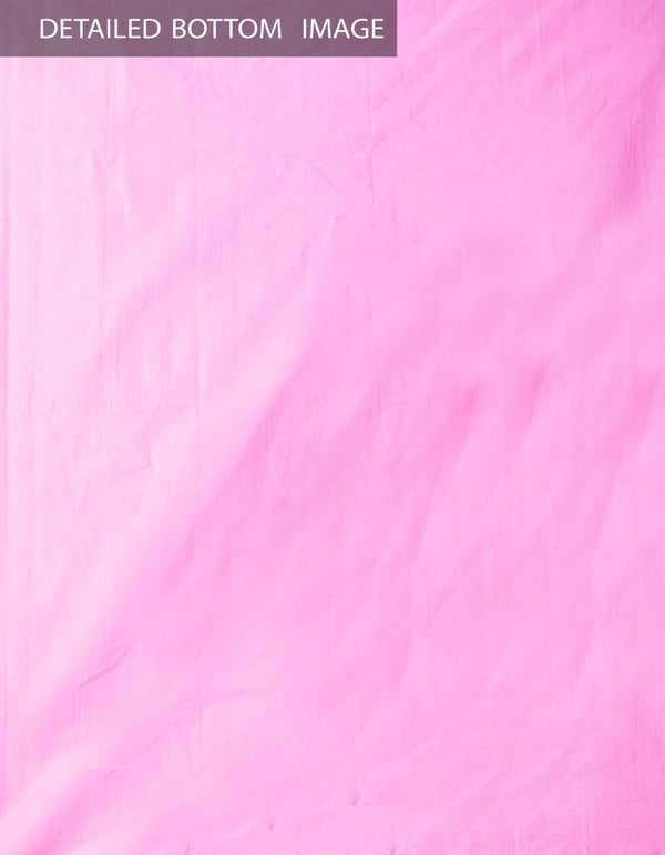 Online Shopping for Unstitched White-Pink Pure Chettinad Cotton Salwar Kameez with Weaving from Tamil nadu at Unnatisilks.comIndia
