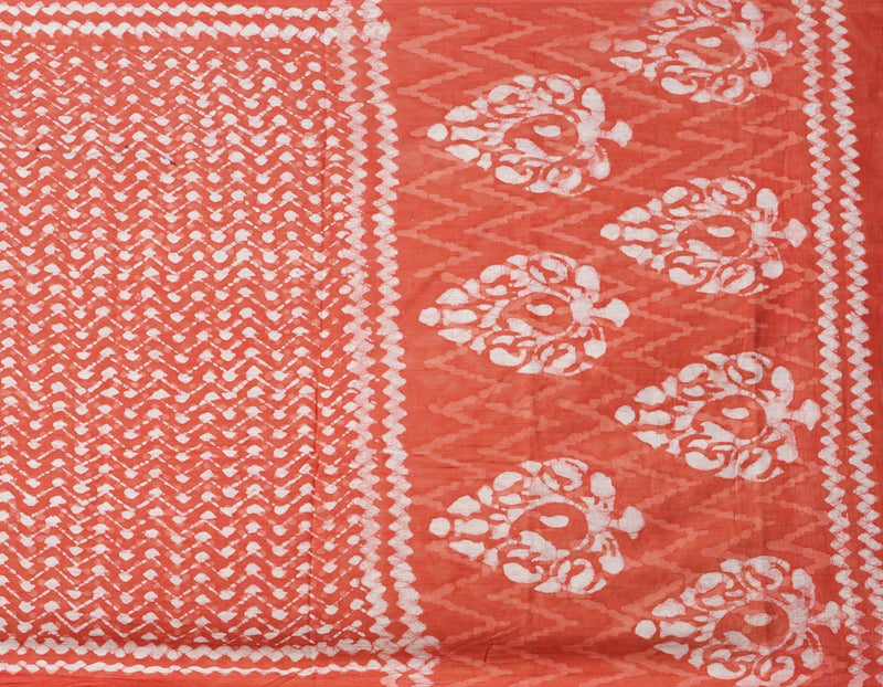 Online Shopping for Red Pure Dabu Printed  Rajasthani Cotton Dupatta with Prints from Andhra Pradesh at Unnatisilks.comIndia
