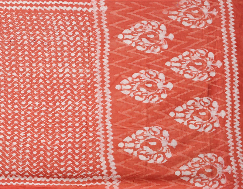 Online Shopping for Red Pure Dabu Printed  Rajasthani Cotton Dupatta with Prints from Andhra Pradesh at Unnatisilks.comIndia
