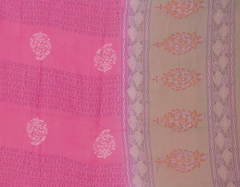 Online Shopping for Pink Sanganer Jaal Hand Block Printed Pure Georgett Chiffon Dupatta  with Hand Block Prints from Madhya Pradesh at Unnatisilks.comIndia
