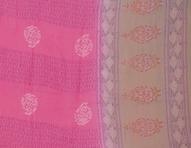 Online Shopping for Pink Sanganer Jaal Hand Block Printed Pure Georgett Chiffon Dupatta  with Hand Block Prints from Madhya Pradesh at Unnatisilks.comIndia
