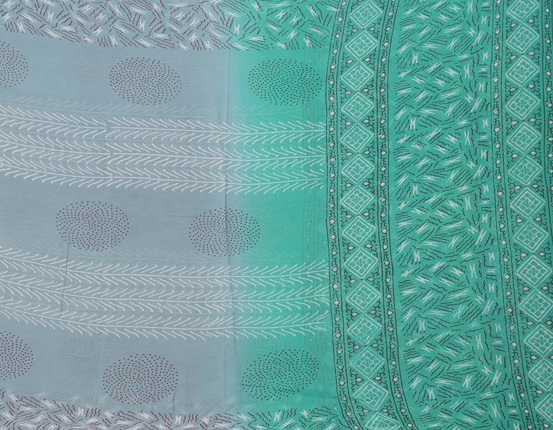 Online Shopping for Grey Sanganer Jaal Hand Block Printed Pure Georgett Chiffon Dupatta  with Hand Block Prints from Madhya Pradesh at Unnatisilks.comIndia
