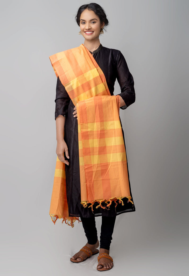 Online Shopping for Multi Pure Mulmul Cotton Dupatta with Batik from Rajasthan at Unnatisilks.comIndia

